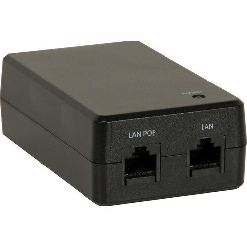 Crestron PWE-4803RU PoE Injector - 48 V DC Output - 1 x 10/100Base-TX Input Port(s) - 1 x 10/100Base-TX Output Port(s) - B