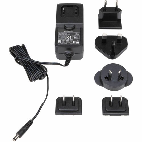 Crestron PW-2412WU AC Adapter - Universal Adapter - 1.83 m Cable - 120 V AC, 230 V AC Input - 24 V DC Output - 1.25 A - Black