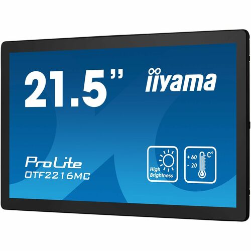 iiyama ProLite OTF2216MC-B1 22 Zoll Class Open-Frame LCD-Touchscreen-Monitor - 16:9 Format - 25 ms Reaktionszeit - Robust 