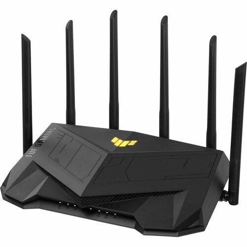 TUF-AX6000 DUAL BAND WIFI 6 GAMING ROUTER 1X 2.5GB WAN + 1x 2.5GB 4X 1GB LAN PORTS USB3.2 3 YEARS WARRANTY