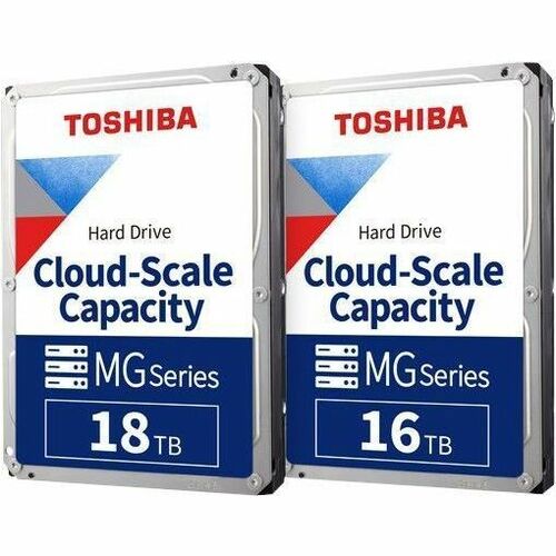 Toshiba Festplatte - 3,5" Intern - 16 TB - SATA (SATA/600) - Conventional Magnetic Recording (CMR) Method - Server, Speich