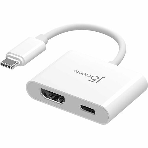 j5create JCA152 A/V-Adapter - 1 - 3840 x 2160 Supported - Weiß