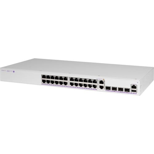 Alcatel-Lucent OmniSwitch 6360 OS6360-P24 26 Ports Manageable Ethernet Switch - 3 Layer Supported - Modular - 2 SFP Slots 