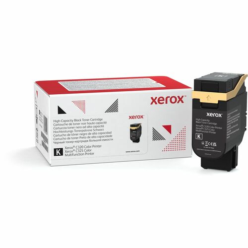 XEROX C320 / C325 BLACK HIGH CAPACITY TONER CARTRIDGE (8000 P