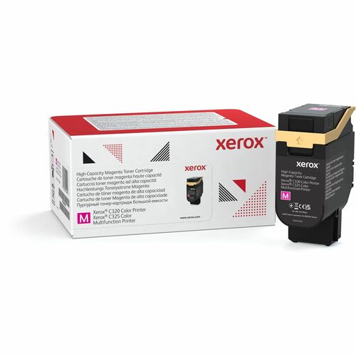 Xerox Original High Yield Laser Toner Cartridge - Magenta Pack