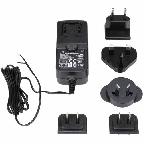 Crestron PW-2407WUL AC Adapter - Universal Adapter - 1.83 m Cable - 120 V AC, 230 V AC Input - 24 V DC Output - 750 mA - B