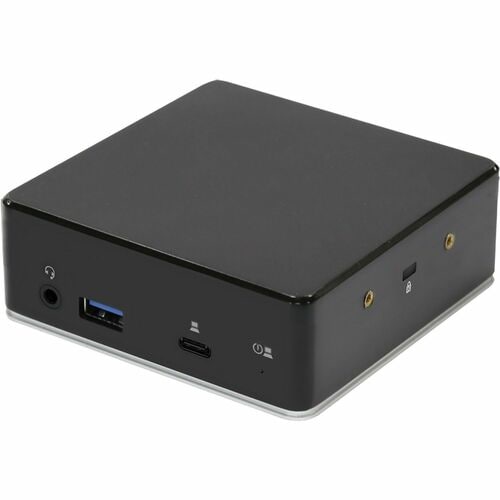 V7 UCDDS1080P USB Tipo C Estação de ancoragem para PC Secretária - Capacidade de carregamento - 100 W - Preto - 2 Displays