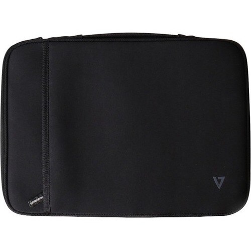 V7 CSE5H-BLK-9E Estojo de transporte (Manga) para 29.5 cm (11.6") Notebook - Preto - Neoprene Corpo - Lã Material interno 