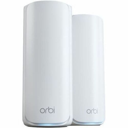 Netgear Orbi RBE772 Wi-Fi 7 IEEE 802.11be Ethernet Wireless Router - Tri Band - 2.40 GHz ISM Band - 6 GHz UNII Band - 1.38