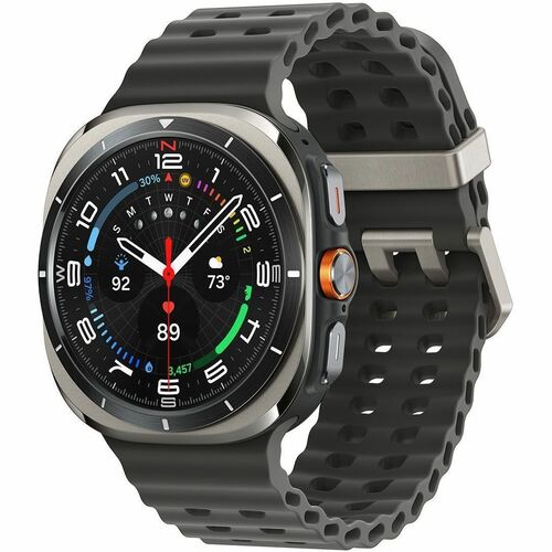 Samsung Galaxy Watch Ultra, 47mm, Titanium Silver - Heart Rate Monitor, Accelerometer, Barometer, Gyro Sensor, Light Senso