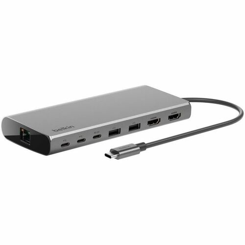 Belkin Connect USB-Typ C Docking Station für Tablet, Smartphone, Monitor, Notebook - Ladefunktion - 2 Unterstützte Display