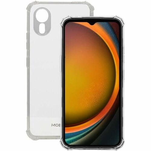 MOBILIS R Series Rugged Case for Samsung Galaxy XCover7 Smartphone - Transparent - Anti-slip, Scratch Resistant, Drop Resi