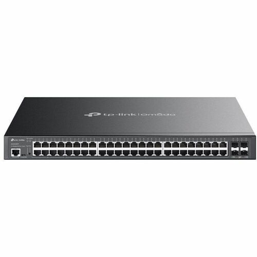 TP-Link Omada SG3452XMPP Ethernet Switch - 48 Ports - Manageable - Gigabit Ethernet - 10/100/1000Base-T, 10GBase-X - 3 Lay
