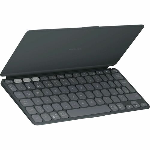 Logitech Keys-To-Go 2 Keyboard - Wireless Connectivity - English (US) - QWERTY Layout - Graphite - Scissors Keyswitch - Bl