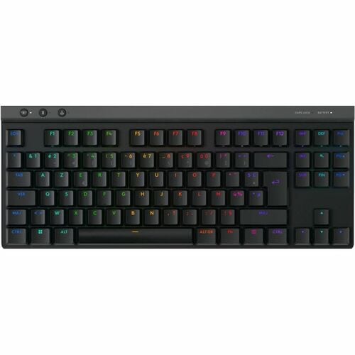 Clavier de jeu Logitech G G515 LIGHTSPEED TKL - Sans fil Connectivité - USB Type A Interface - RGB LED - Français - AZERTY
