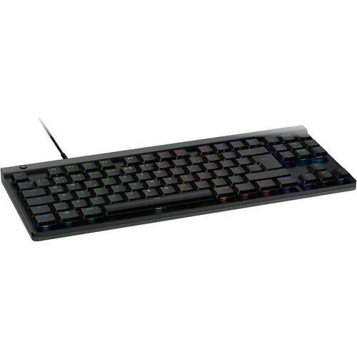 Logitech G G515 TKL Gaming Keyboard - Cable Connectivity - USB Interface - RGB LED - German - QWERTZ Layout - Black - Tact