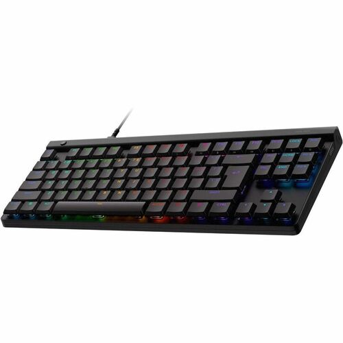 Logitech G G515 TKL Gaming Keyboard - Tenkeyless - Cable Connectivity - USB Interface - RGB LED - English (US) - QWERTY La
