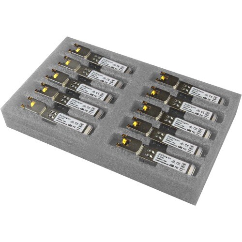 GIGABIT RJ45 COPPER SFP TRANSCEIVER MODULE - CISCO GLC-T COMPATIBLE - 10 PACK