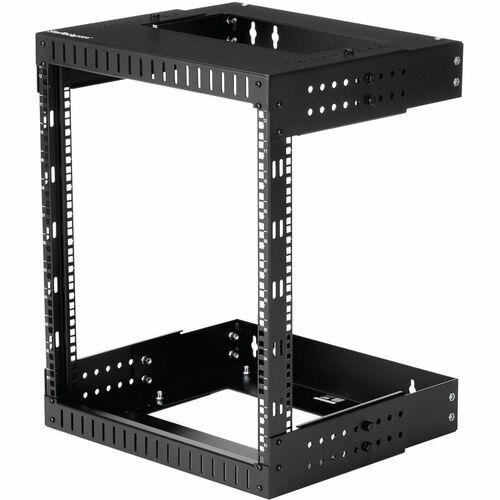 Mount your server or networking equipment using this adjustable 12U wall-mount network rack