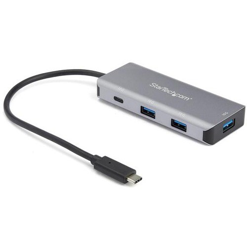 StarTech.com USB Hub - USB 3.1 Type C - External - Black, Space Gray - UASP Support - 3 Total USB Port(s) - 3 USB 3.1 Port