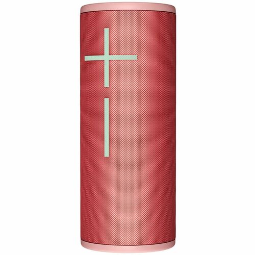 Ultimate Ears BOOM 4 Portable Bluetooth Speaker System - Raspberry Red - Battery Rechargeable