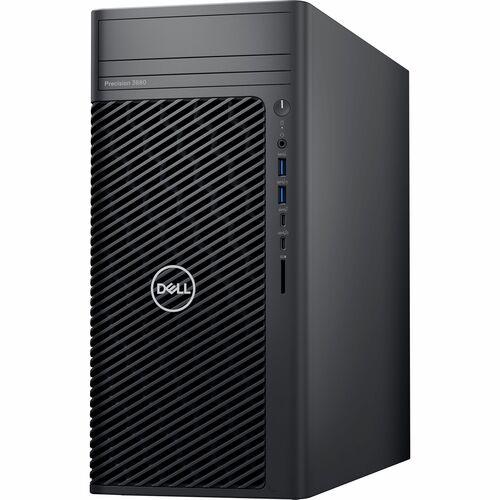 Dell Precision 3000 3680 Workstation - Core i9 14th Gen i9-14900 - vPro Technology - 32 GB - 512 GB SSD - Tower - Black - 