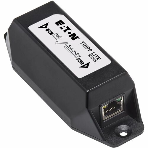 Tripp Lite series NPOE-EXT-1G30 Network Extender - Black - 2 x Network (RJ-45) - 100 m Extended Range - Plastic