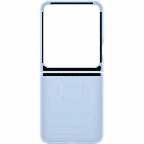 Samsung Carrying Case Samsung Galaxy Z Flip6 Smartphone - Blue - Anti-slip - Silicone Body - Ring