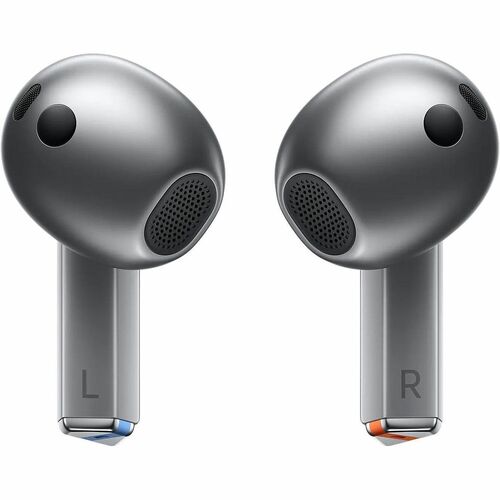 Samsung Galaxy Buds3 SM-R530 True Wireless Earbud Stereo Earset - Silver - Bixby - Binaural - In-ear - Bluetooth - MEMS Te