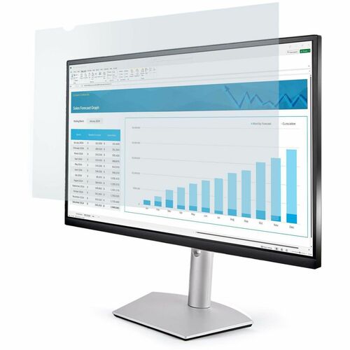 StarTech.com Plastic Standard Screen Filter - Transparent - 1 - TAA Compliant - For 61 cm (24") Widescreen LCD Monitor - 1