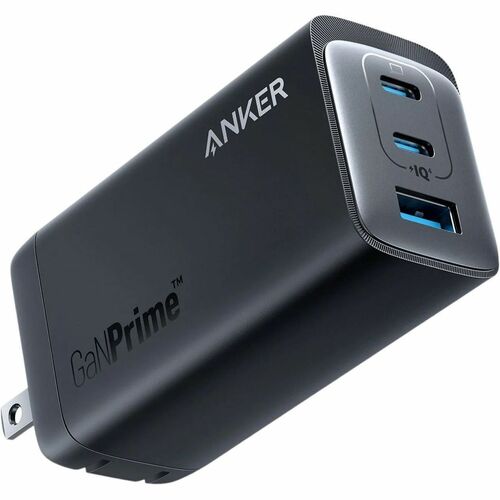 ANKER 737 Charger (GaNPrime 120W) - 120 W - 120 V AC, 230 V AC Input - Black