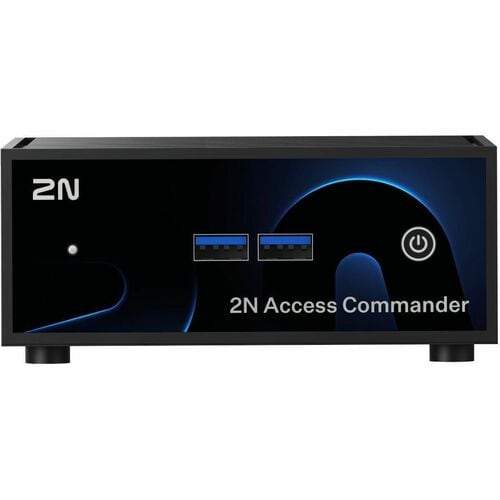 2N Access Commander Box 2.0 Desktop Computer - Intel N-Series N100 - 16 GB - 250 GB SSD - Mini PC - Black, Blue - Intel Chip