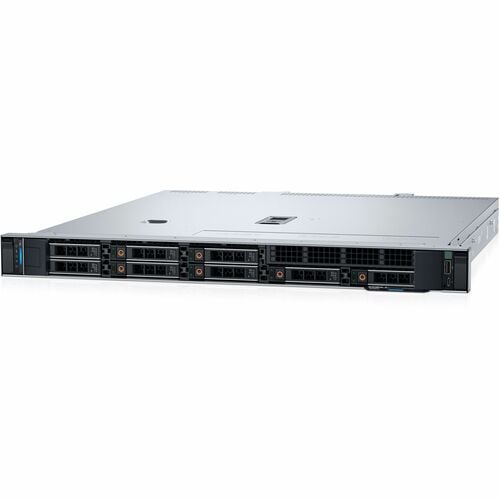 Dell EMC PowerEdge R360 1U Rack-mountable Server - 1 x Intel Xeon E-2414 2.60 GHz - 16 GB RAM - 480 GB SSD - (1 x 480GB) S