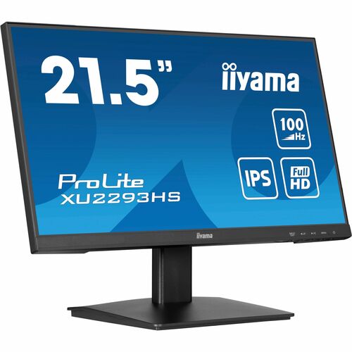 Moniteur LED iiyama ProLite XU2293HS-B6 22" Class Full HD - 16:9 - Noir mat - 54,6 cm (21,5") Viewable - Technologie IPS -