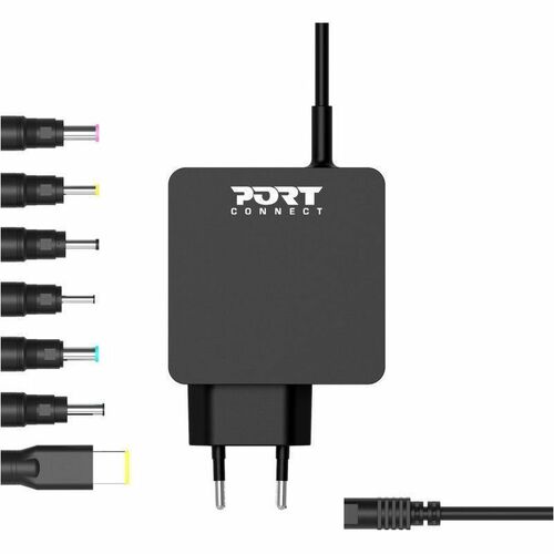 Port Connect 45 W AC Adapter - 1 Pack - Universal Adapter - For Notebook - Europe - 1.50 m Cable - 120 V AC, 230 V AC Inpu