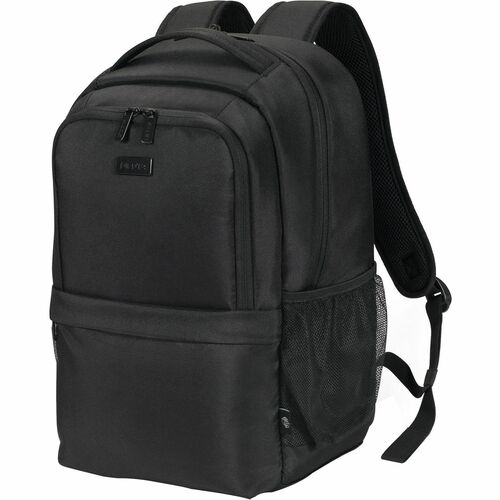 Dicota Eco CORE Carrying Case (Backpack) for 33 cm (13") to 35.8 cm (14.1") Notebook - Black - Water Resistant - 300D Poly