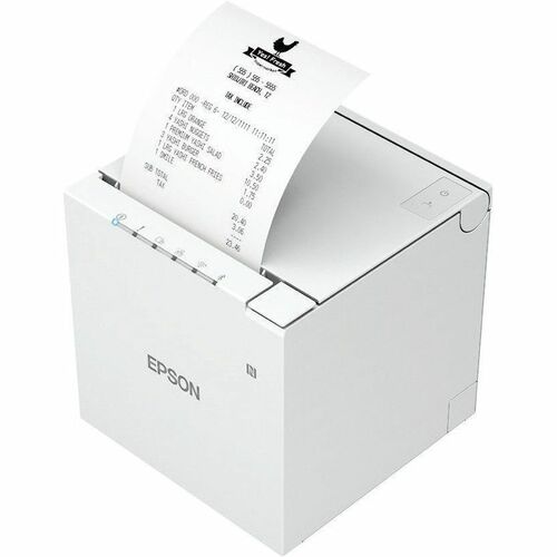 Epson TM-m30III-201 Mobile POS Direct Thermal Printer - Monochrome - Receipt Print - Fast Ethernet - USB - With Cutter - W