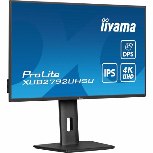 iiyama ProLite XUB2792UHSU-B6 27 Zoll Class 4K UHD LED-Monitor - 16:9 Format - Mattschwarz - 68,6 cm (27 Zoll) Viewable - 