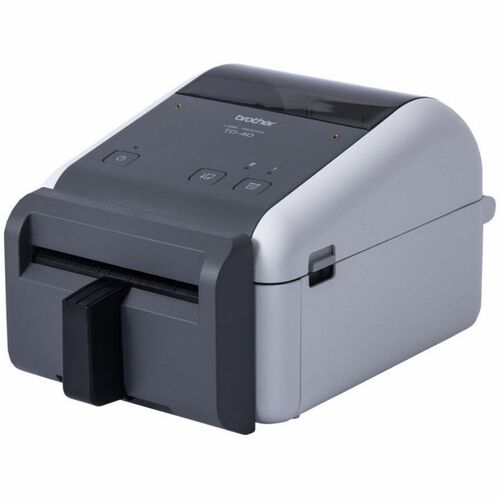 Brother TD-4420DNFC Desktop Direct Thermal Printer - Monochrome - Label Print - Fast Ethernet - USB - USB Host - Serial - 