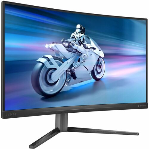 Philips Evnia 27M2C5200W 27" (68.6 cm) Class WQHD Curved Screen Gaming LED Monitor - 16:9 - Textured Dark Slate - 27" (68.