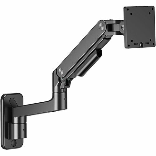 Amer HYDRA1HDGBW Mounting Arm for Monitor - Fine Texture Black - Height Adjustable - 1 Display(s) Supported - 17" to 49" S