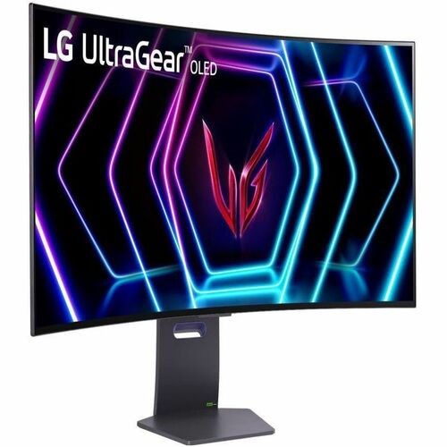 LG UltraGear 39GS95QE-B 39" (99.1 cm) Class WQHD Curved Screen Gaming OLED Monitor - 21:9 - 39" (99.1 cm) Viewable - OLED 