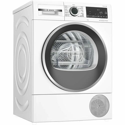 Asciugatrice elettrica Bosch WQG245D0IT Caricamento Frontale Condensatore - Bianco