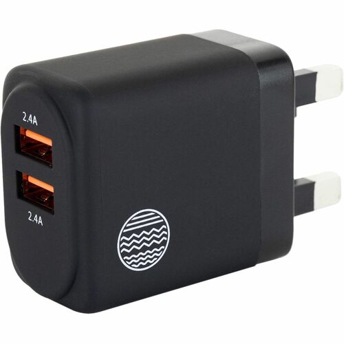 Our Pure Planet 24 W AC Adapter - Universal Adapter - For Smartphone, Smart Watch - 120 V AC, 230 V AC Input - 5 V DC Outp