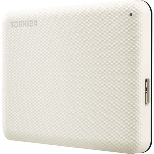 Dynabook Canvio Advance 1 TB Portable Hard Drive - External - Light Beige - USB 3.2 (Gen 1)