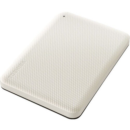 Dynabook Canvio Advance 4 TB Portable Hard Drive - External - Light Beige, White - USB 3.2 (Gen 1)