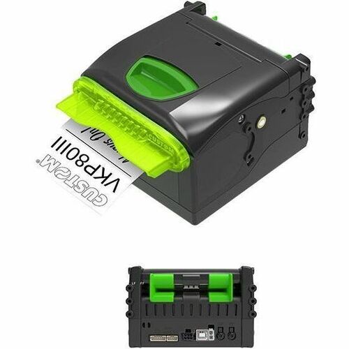 Custom VKP80III Kiosk Direct Thermal Printer - Monochrome - Receipt Print - USB - Serial - 250 mm/s Mono - 203 dpi - 82.50