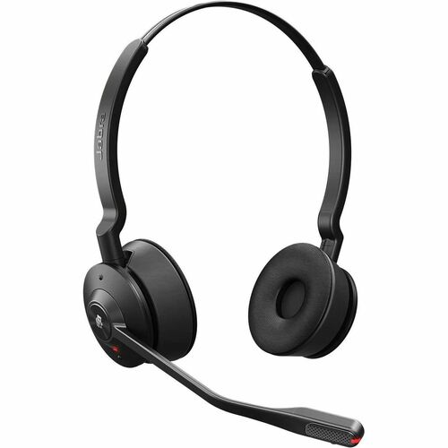 Jabra Engage 45 SE Headset - Mono - Wireless - DECT - 492.1 ft - 40 Hz to 16 kHz - Over-the-ear, Over-the-head, On-ear - M