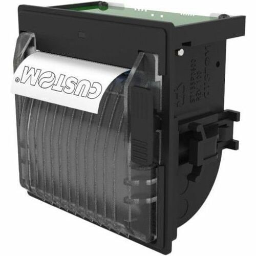 Custom PM2 Industrial Impressora de transferência térmica - Monocromático - Impressão de etiqueta - USB - Série - Preto - 