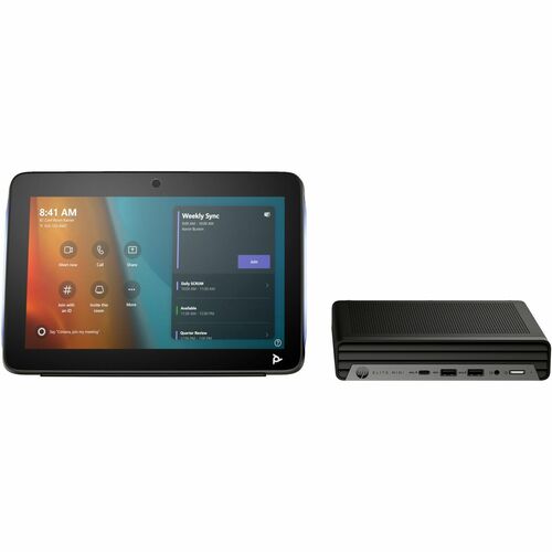 Poly Studio G9 Plus Video Conference Equipment - For Video Conferencing, Meeting Room - 1 x Network (RJ-45) - USB - Ethern